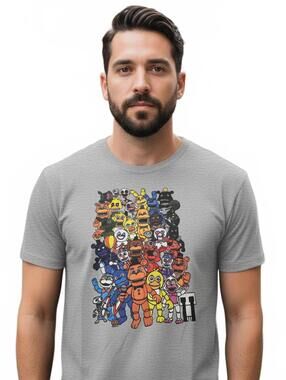 T-Shirt / Five Nights at Freddy's / XL / Gildan / New